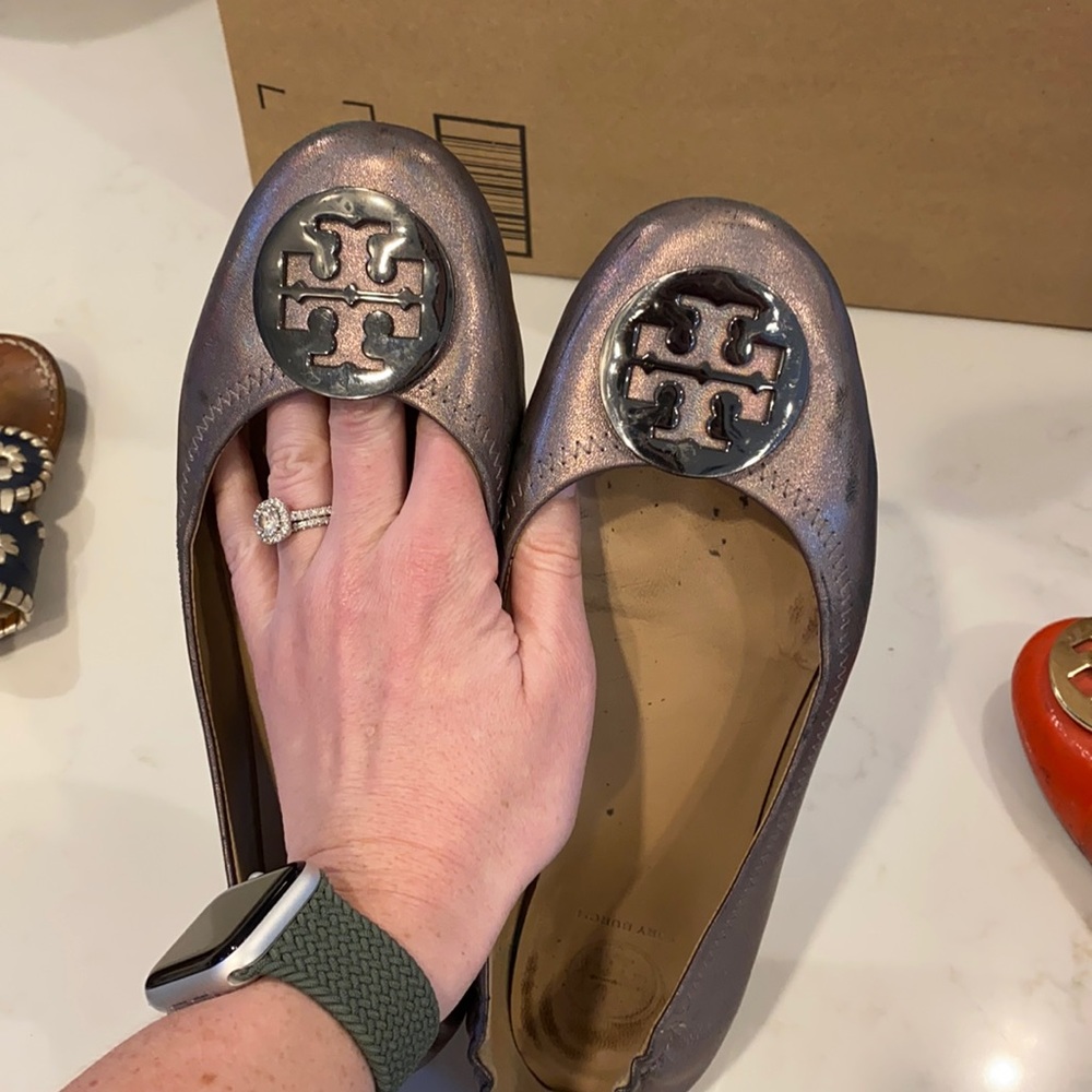 Tory Burch travel foldable flats